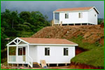 Casas de madera en Cuetzalán