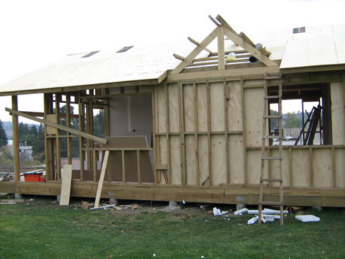 Construccion casa de madera